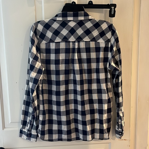 Blue plaid shirt - Picture 2 of 5